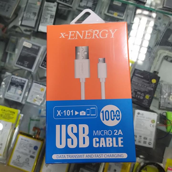 کابل شارژ اندرویدی برند ایکس انرژی(همراه  یک ساله)